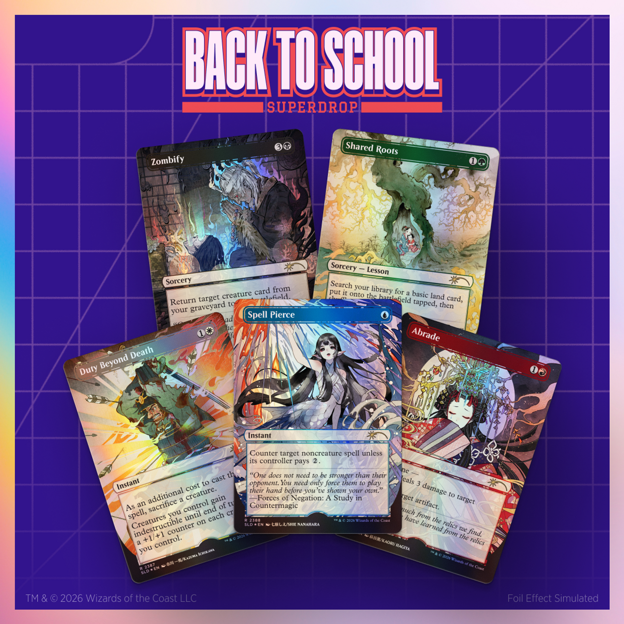 Magic the Gathering Secret Lair - Return to Mystical Archive [Traditio