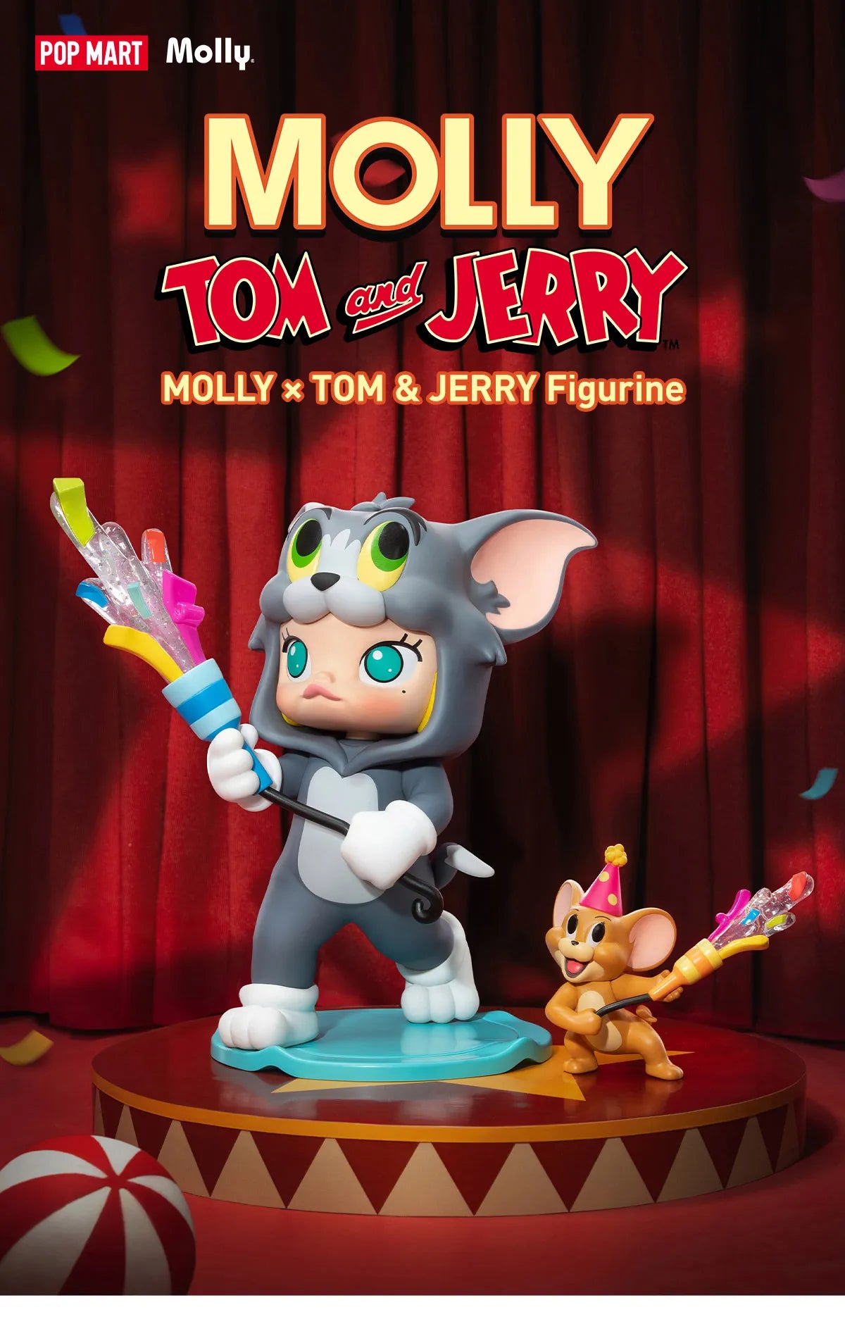 MOLLY × TOM & JERRY Figurine MOLLY × TOM & JERRY Figurine