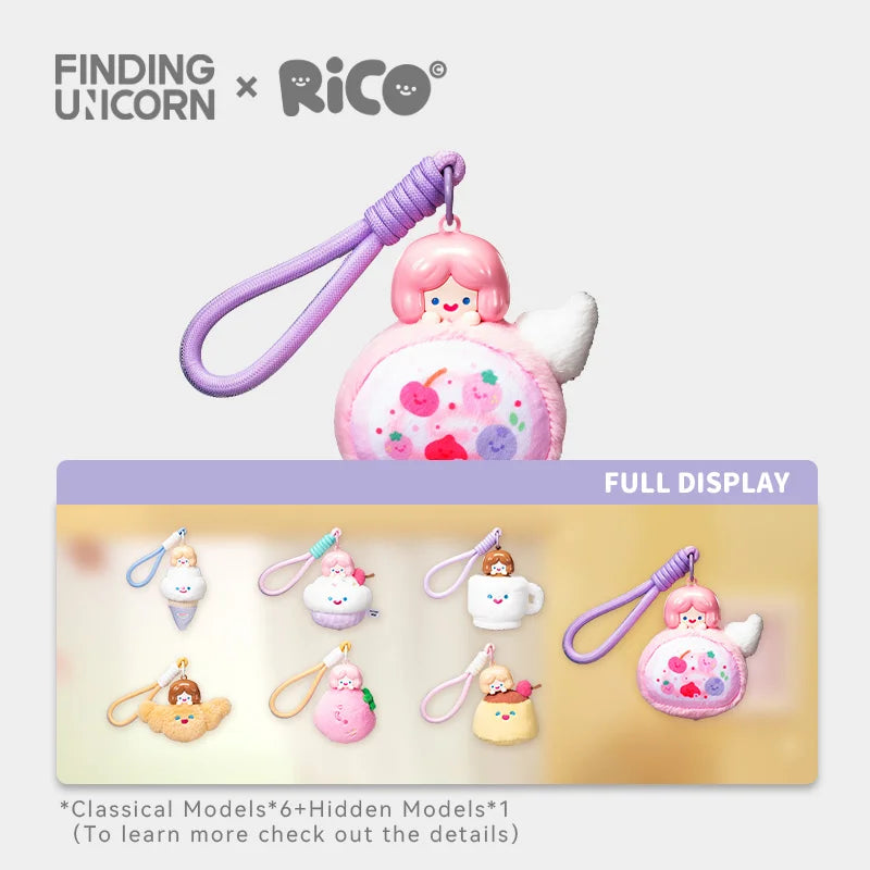 FINDING UNICORN RiCO Happy Dessert Party Plush Aromatherapy Blind Box FINDING UNICORN RiCO Happy Dessert Party Plush Aromatherapy Blind Box