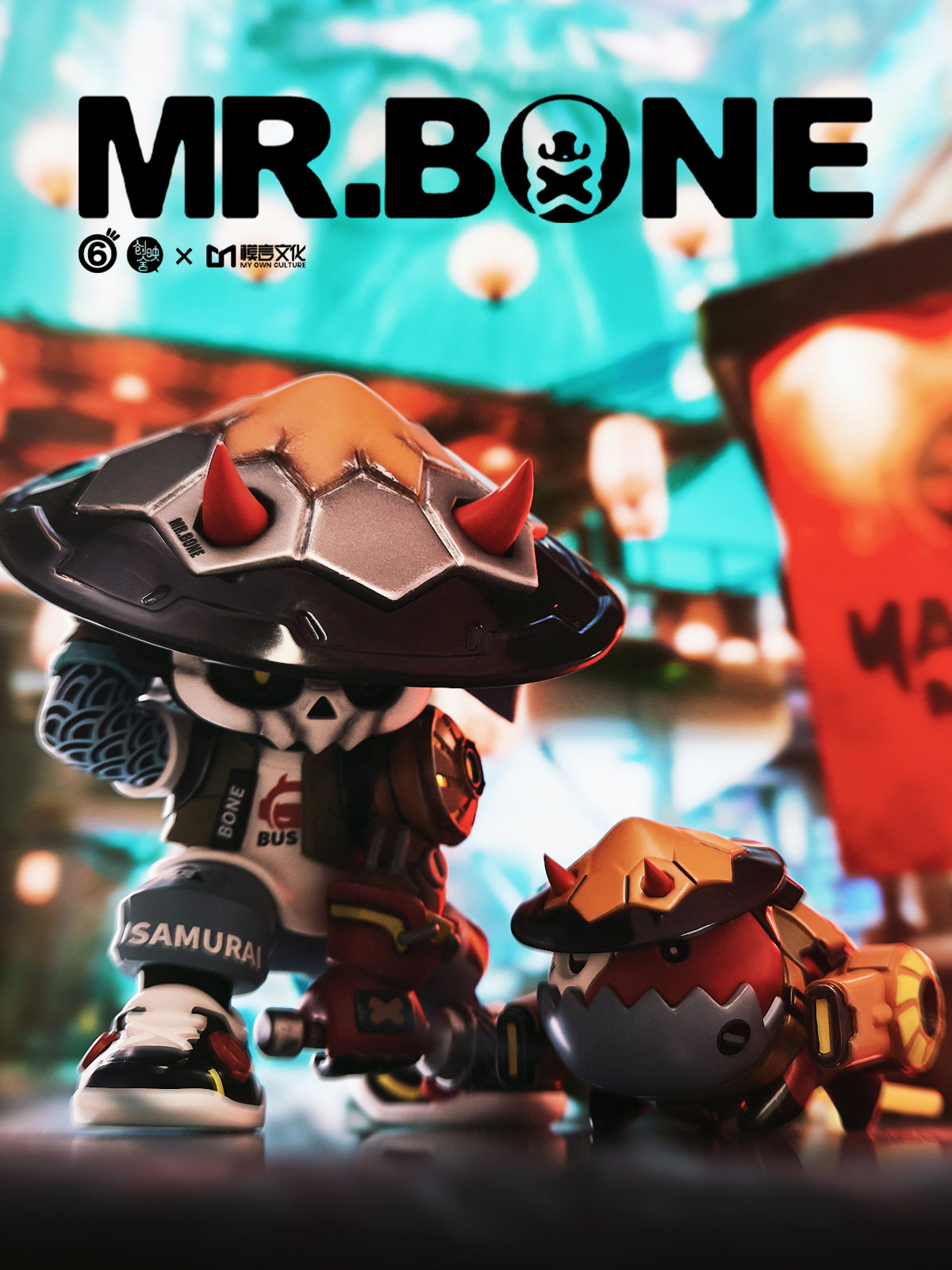 MR.BONE 200%- SAMURAI Limited Edition