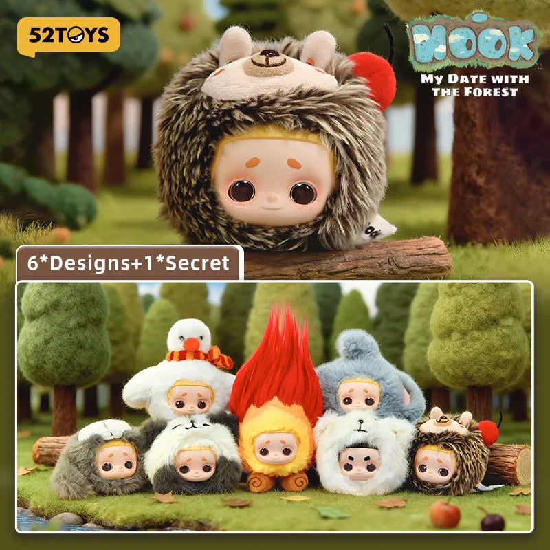 NOOK MY DATE WITH THE FOREST SERIES VINYL PLUSH KEYCHAINS