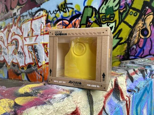 Banana Skinny Cap DIY Yellow by Playful Gorilla x Tenacious Toys