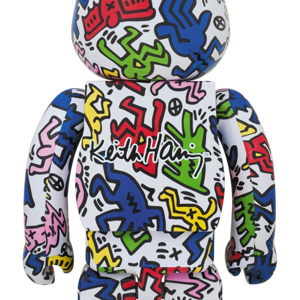Be@rbrick 400% and 100% : Keith Haring