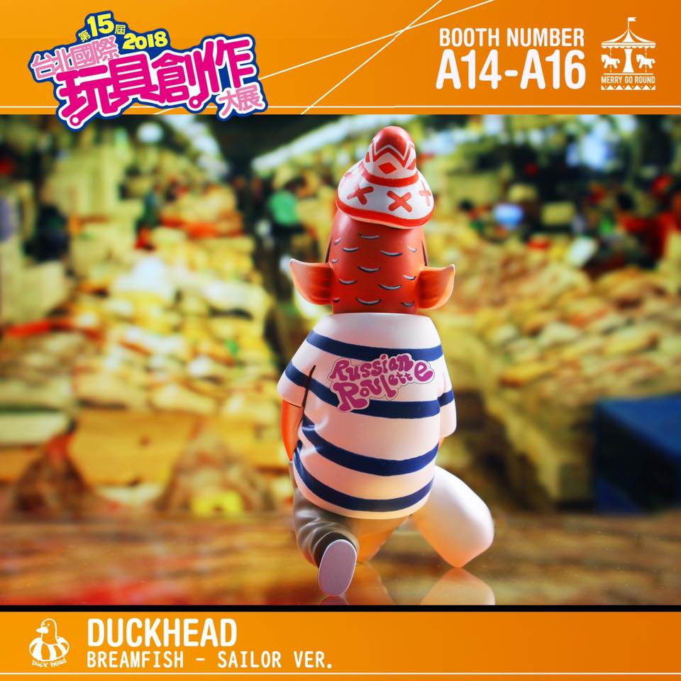 Breamfish Soft Glue Toy Series - Snapper (Sailor Version) by Duckhead x MGR