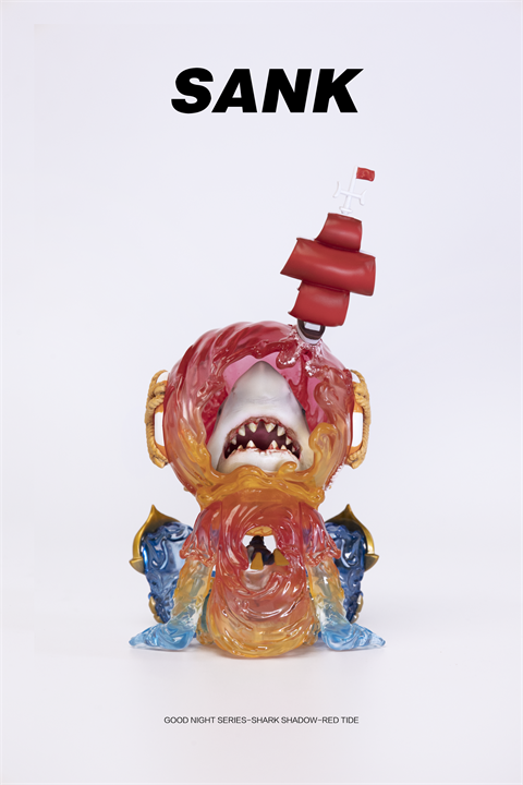 Sank Good Night Series - Shark Shadow - Red Tide - Preorder