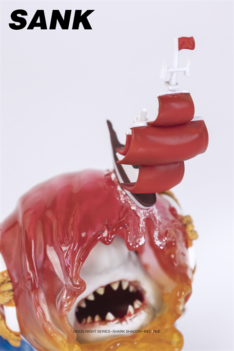 Sank Good Night Series - Shark Shadow - Red Tide - Preorder