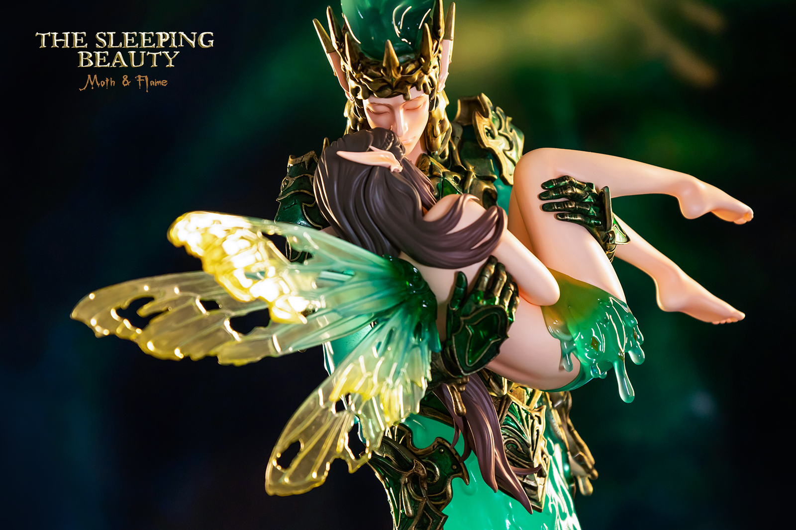 The Sleeping Beauty of Moth & Flame-Green - Preorder