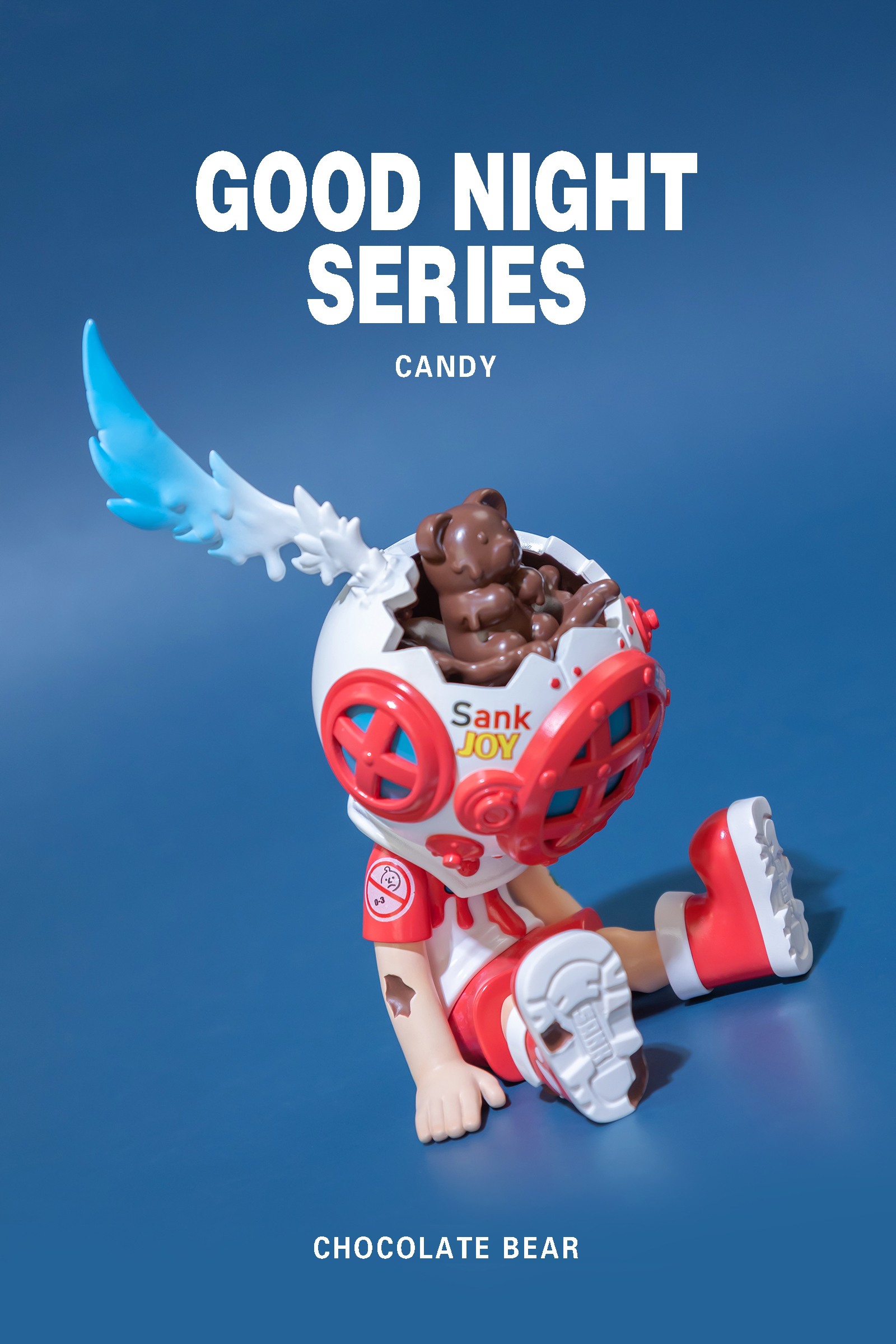 Good Night Series-Candy-Chocolate Bear - Preorder