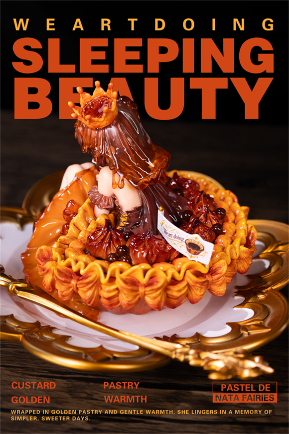 Sleeping Beauty-Pastel de Nata Fairies- Chocolate - Preorder