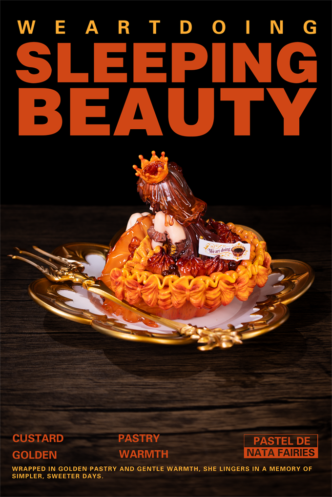 Sleeping Beauty-Pastel de Nata Fairies- Chocolate - Preorder