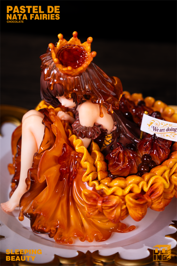 Sleeping Beauty-Pastel de Nata Fairies- Chocolate - Preorder