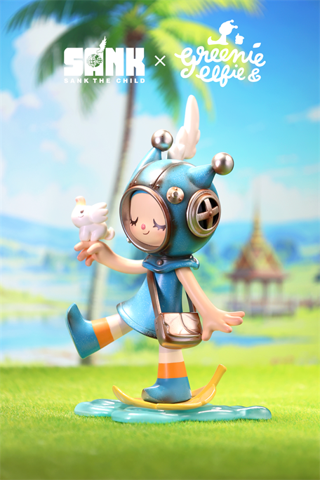 Forest Daydream- Leafstep - Blues by SankToys x TOO NATTHAPONG - Preorder