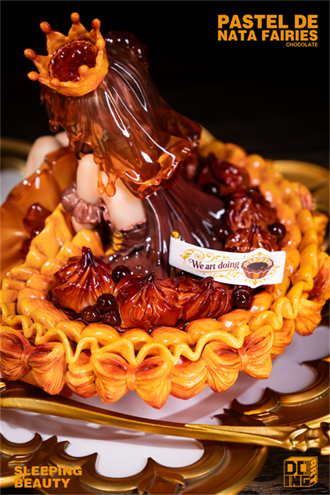 Sleeping Beauty-Pastel de Nata Fairies- Chocolate - Preorder