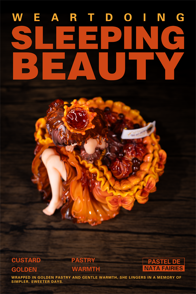 Sleeping Beauty-Pastel de Nata Fairies- Chocolate - Preorder