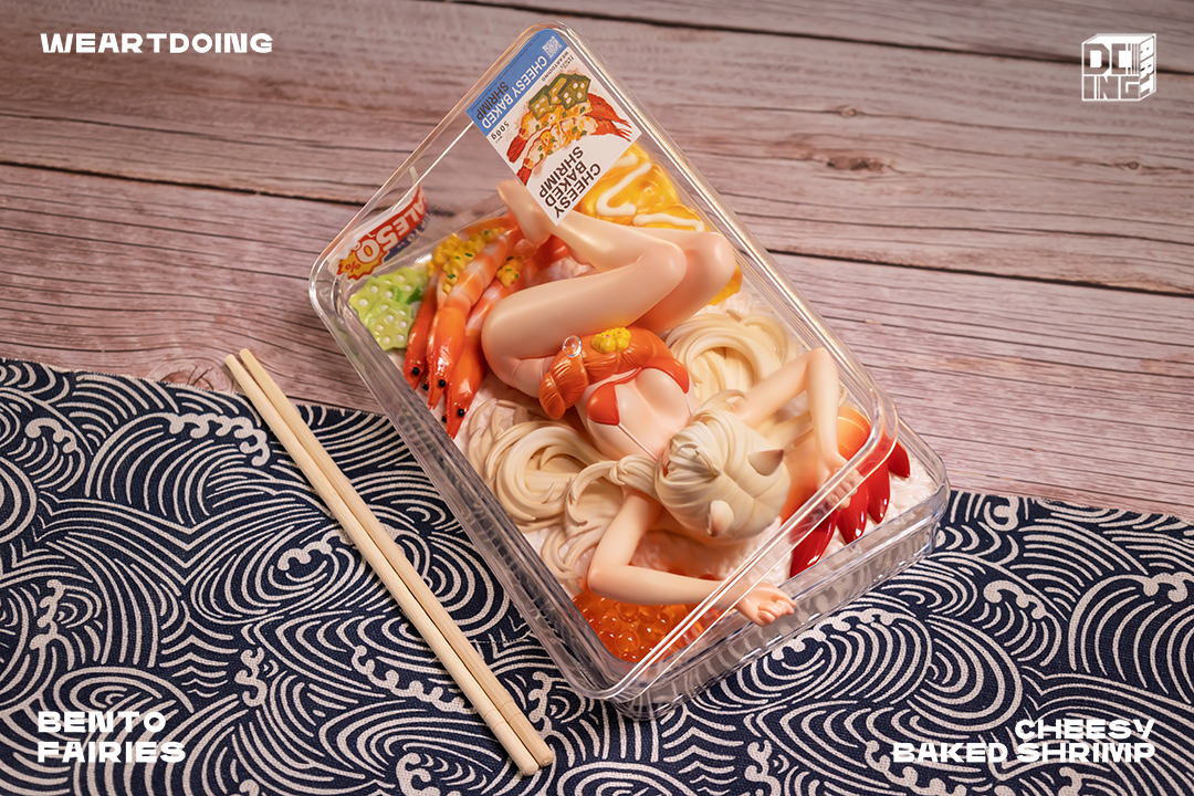 Bento Fairies-Cheesy Baked Shrimp - Preorder