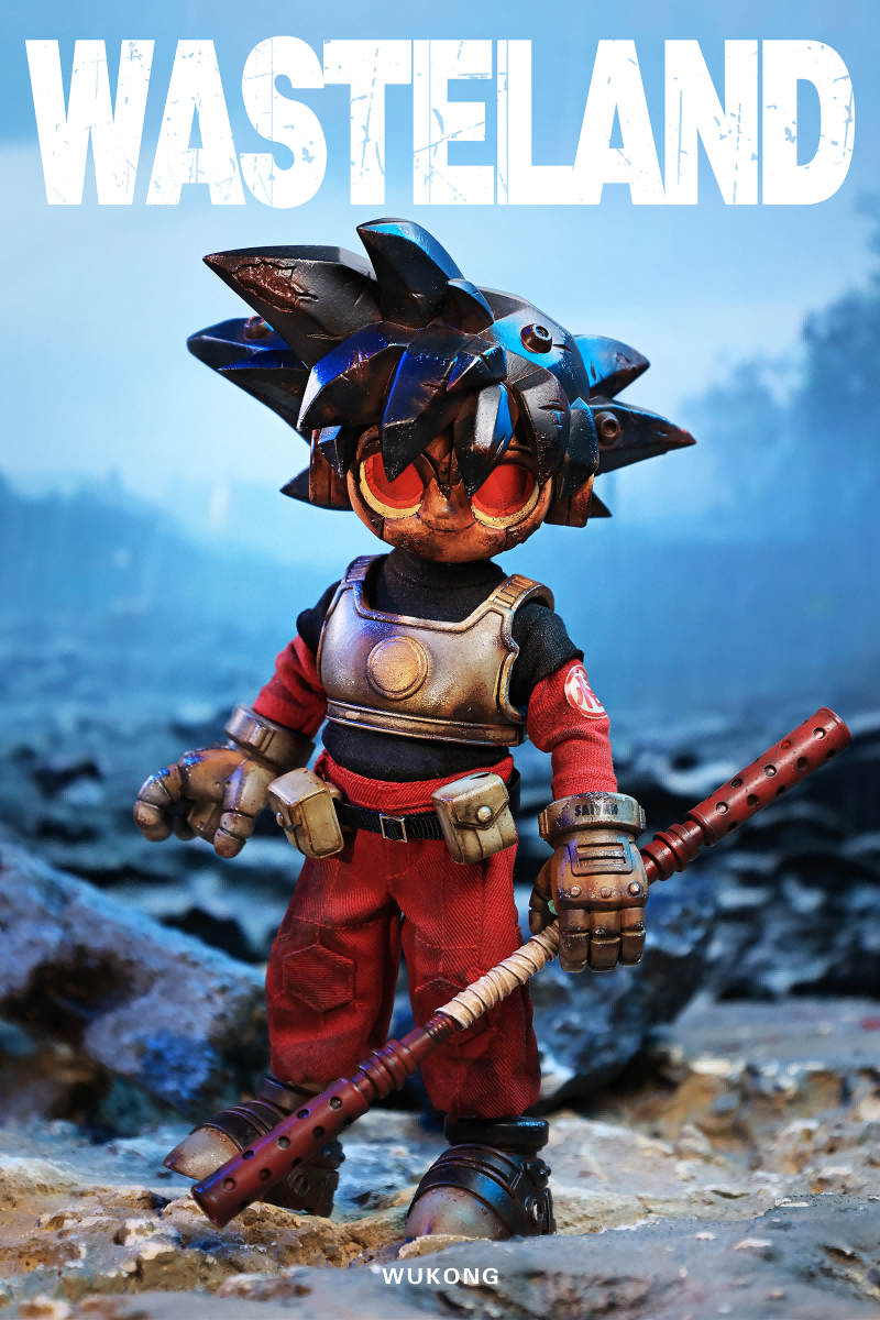 WasteLand-Captain figure, 8-inch limited edition, preorder, featuring detailed design in ABS/PVC/resin. Ships Q2 2026, oversized, additional shipping may apply.