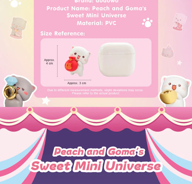 PEACH AND GOMA'S SWEET MINI UNIVERSE
