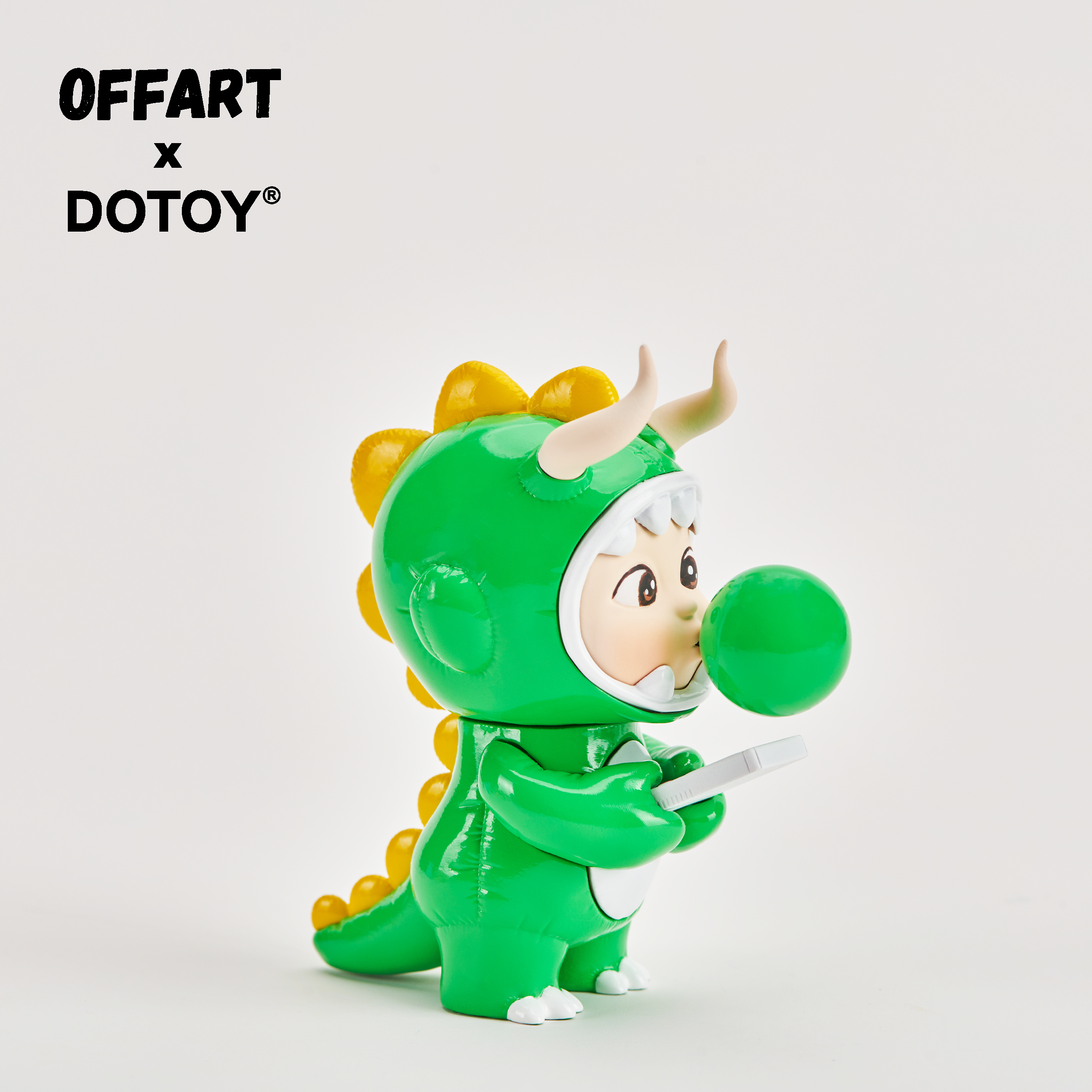 OFFART X Dotoy Bubble Dino Jimmy Boy