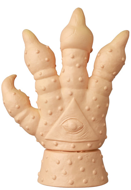 VAG (VINYL ARTIST GACHA) SERIES 44 Fucking Four Fingers: A 2.5-inch, five-fingered sculptural piece with eye motif, ideal for display.