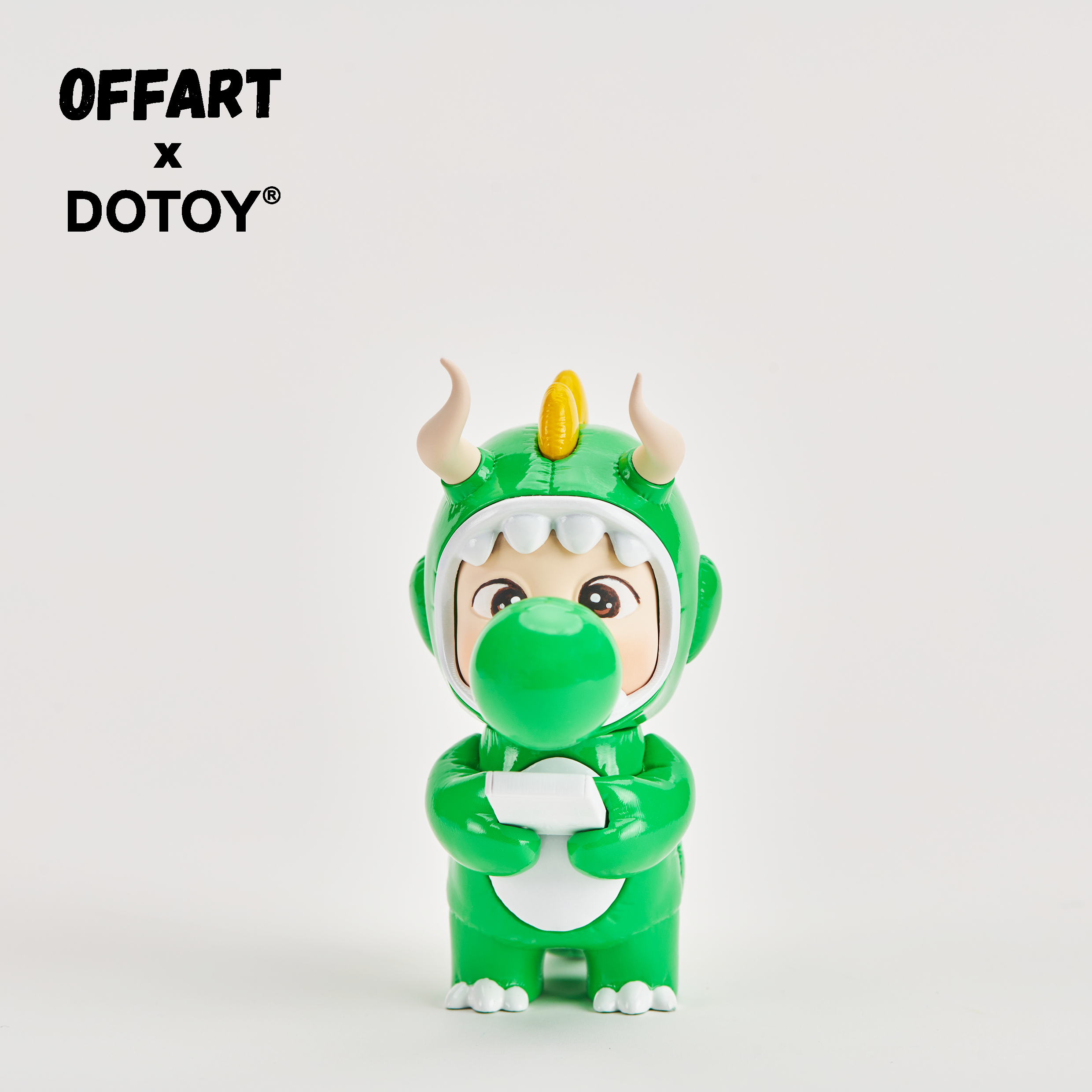 OFFART X Dotoy Bubble Dino Jimmy Boy