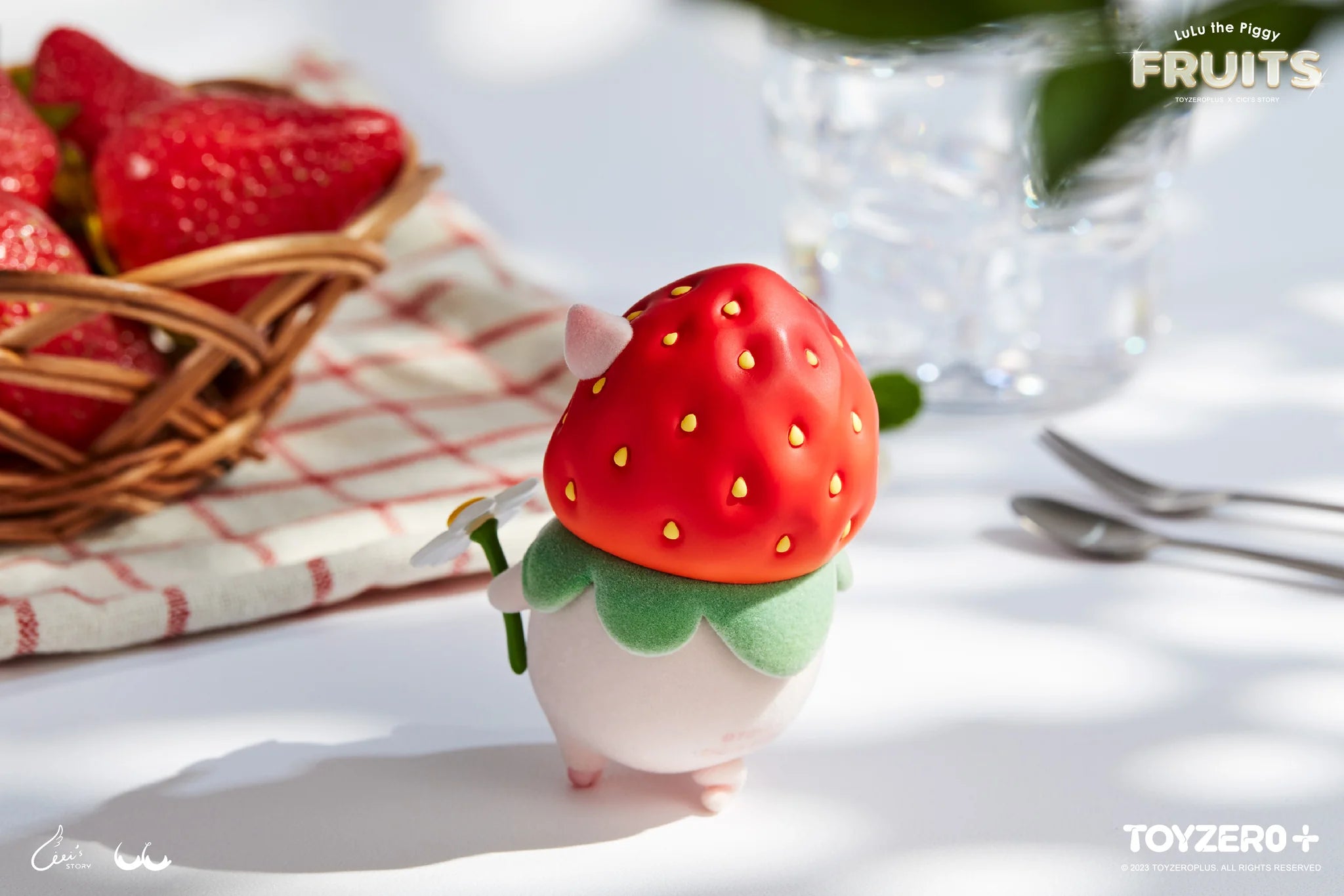 LuLu The Piggy Fruit - Strawberry