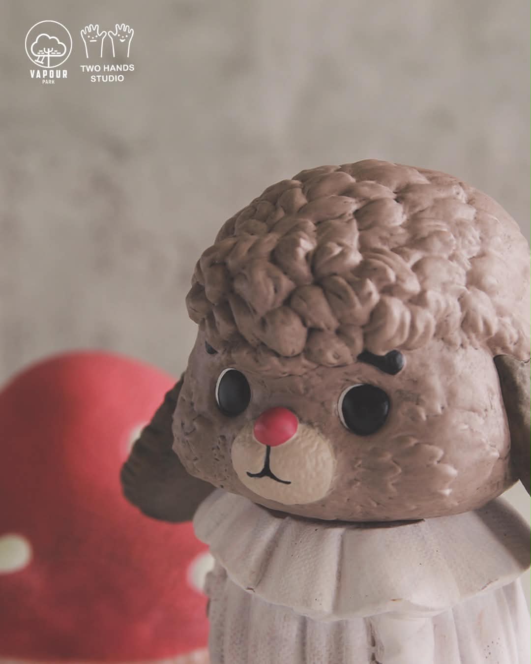 Mushroom Bunny Red Edition by Vapour Park X Two Hands Studio - Preorder