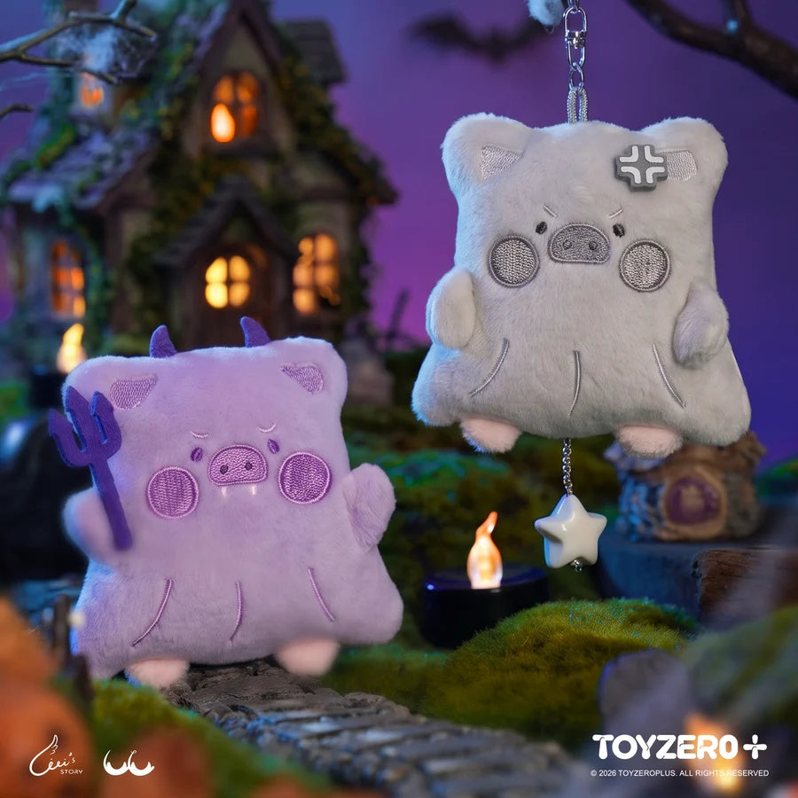 LuLu the Piggy Horror Story Series - Moody Boo Plush Keychain Blind Box - Preorder
