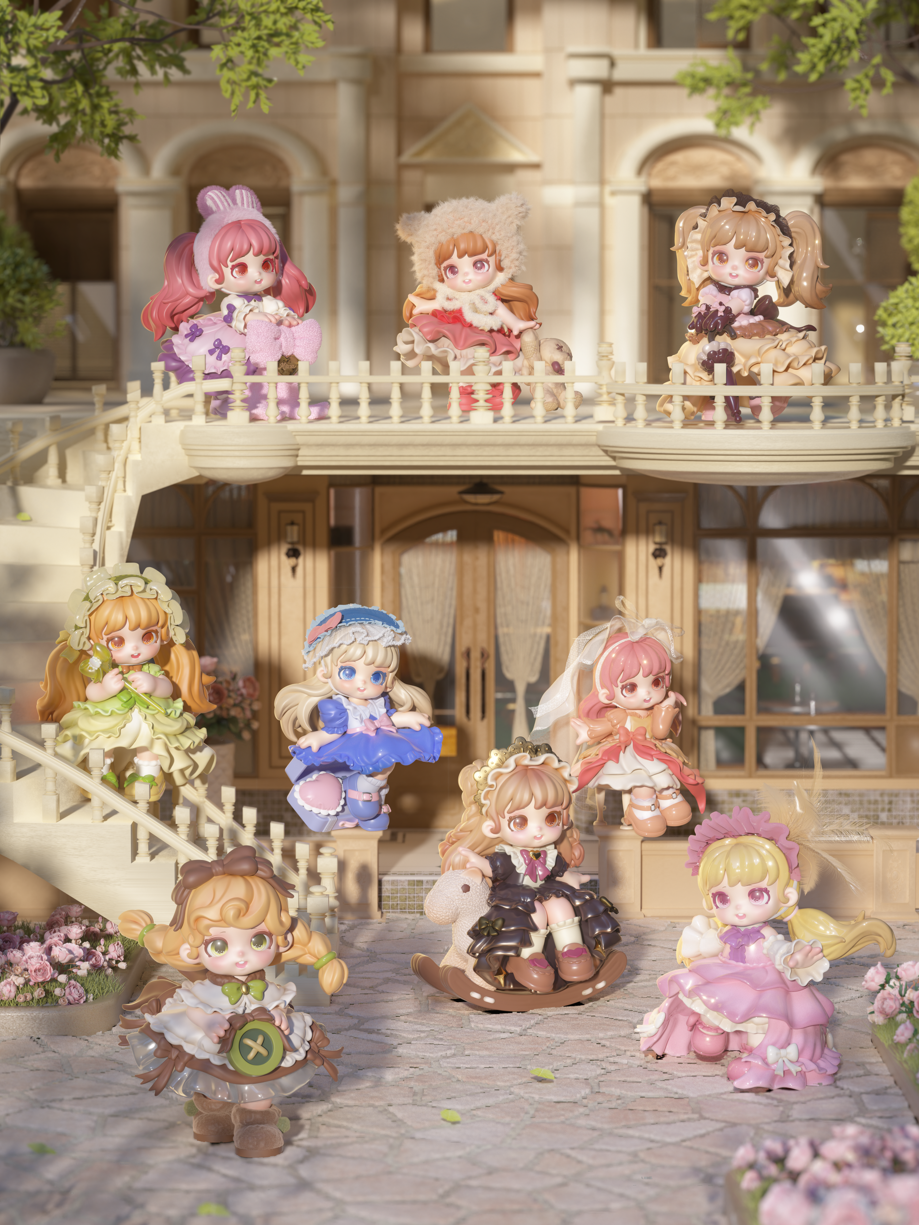 Miana Retro Shop ブラインドボックス フィギュア Miana Retro Shop Series Blind Box