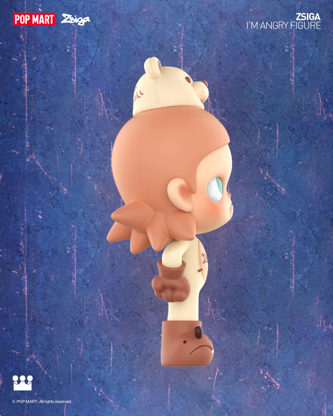 ZSIGA I'M ANGRY LIMITED EDITION 100% FIGURE ZSIGA I'M ANGRY LIMITED EDITION 100% FIGURE