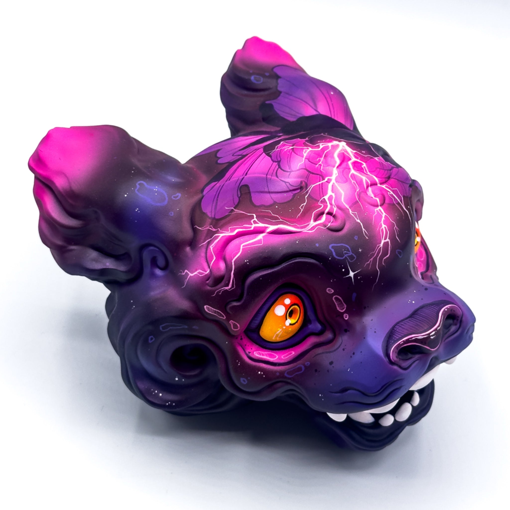 Celestial Abyss - Hikaru Large 6.5”- Purple Lightning by Tomodachi Island