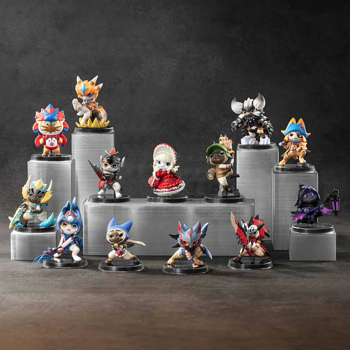 Monster Hunter Palico Series Figures
