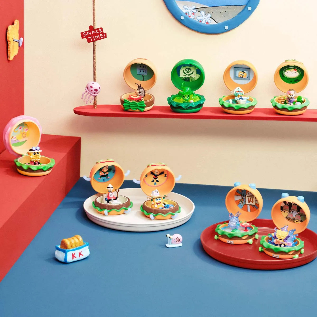 SpongeBob: Krabby Patty Bestsellers Series Figures