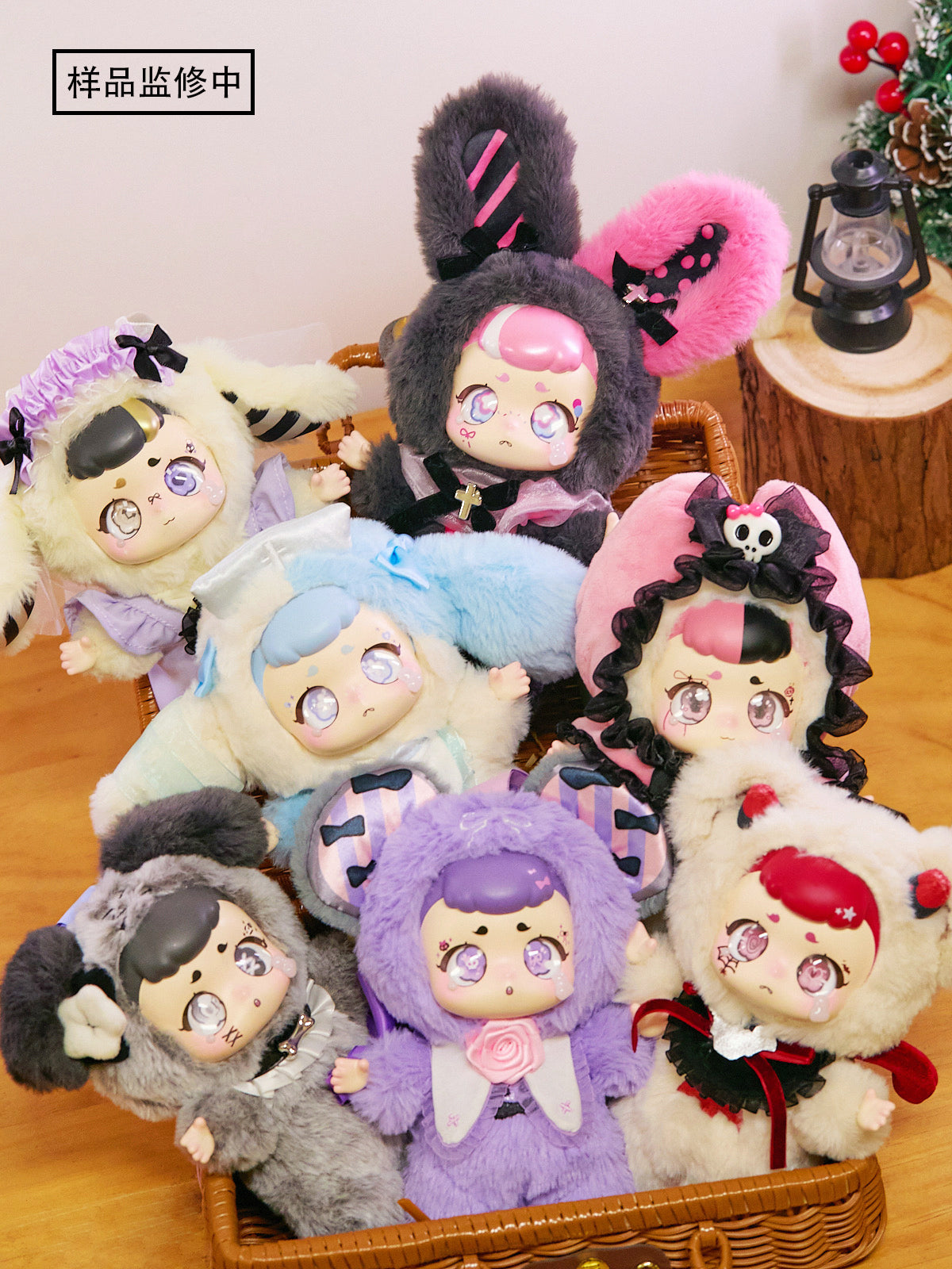 KASA Wonderful Dream Vinyl Plush Keychain Blind Box featuring a variety of stuffed toy designs. Preorder available, with potential for secret designs. Ships July 2025.