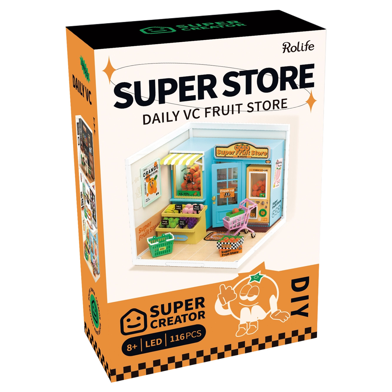 Diy Miniature House DW003 Daily Vc Fruit Store - Preorder