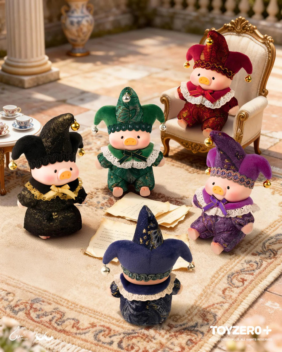 LuLu the Piggy - Triangel PVC Plush Keychain Blind box