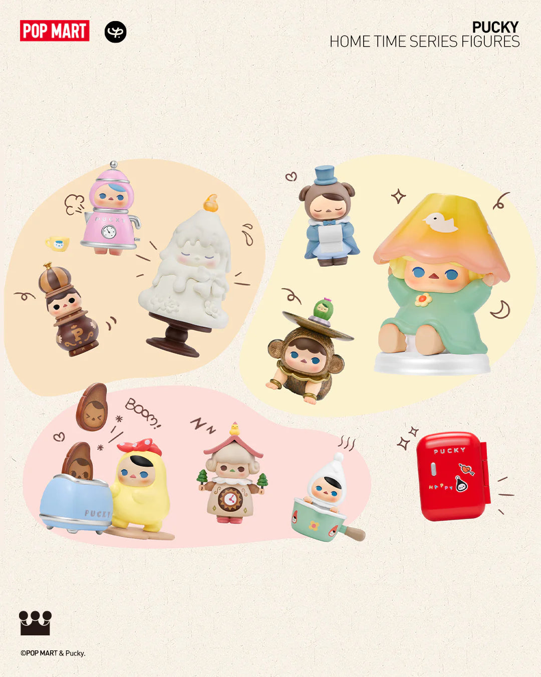 PUCKY Home Time Blind Box Series