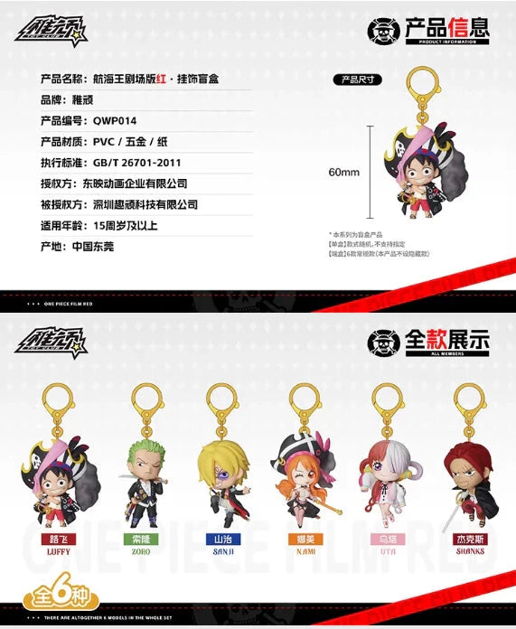 One Piece Film: Red Chibi Charm Blind Box