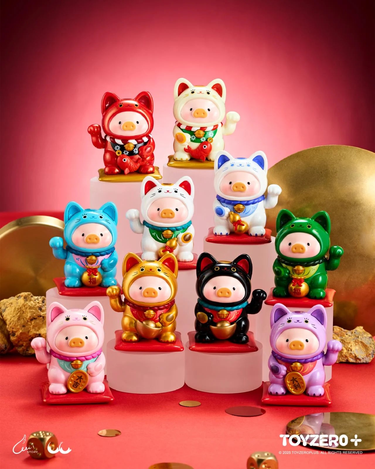 LuLu the Piggy - Lucky Cat Blind Box Series