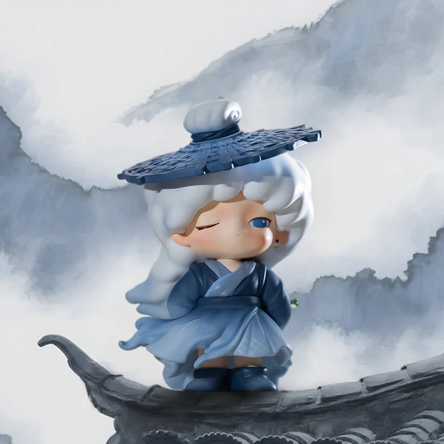YUMO STRANGE STORIES ABOUT DREAMS Series Blind Box featuring 9 unique designs, including one secret option, available for preorder, shipping estimated July 2025.