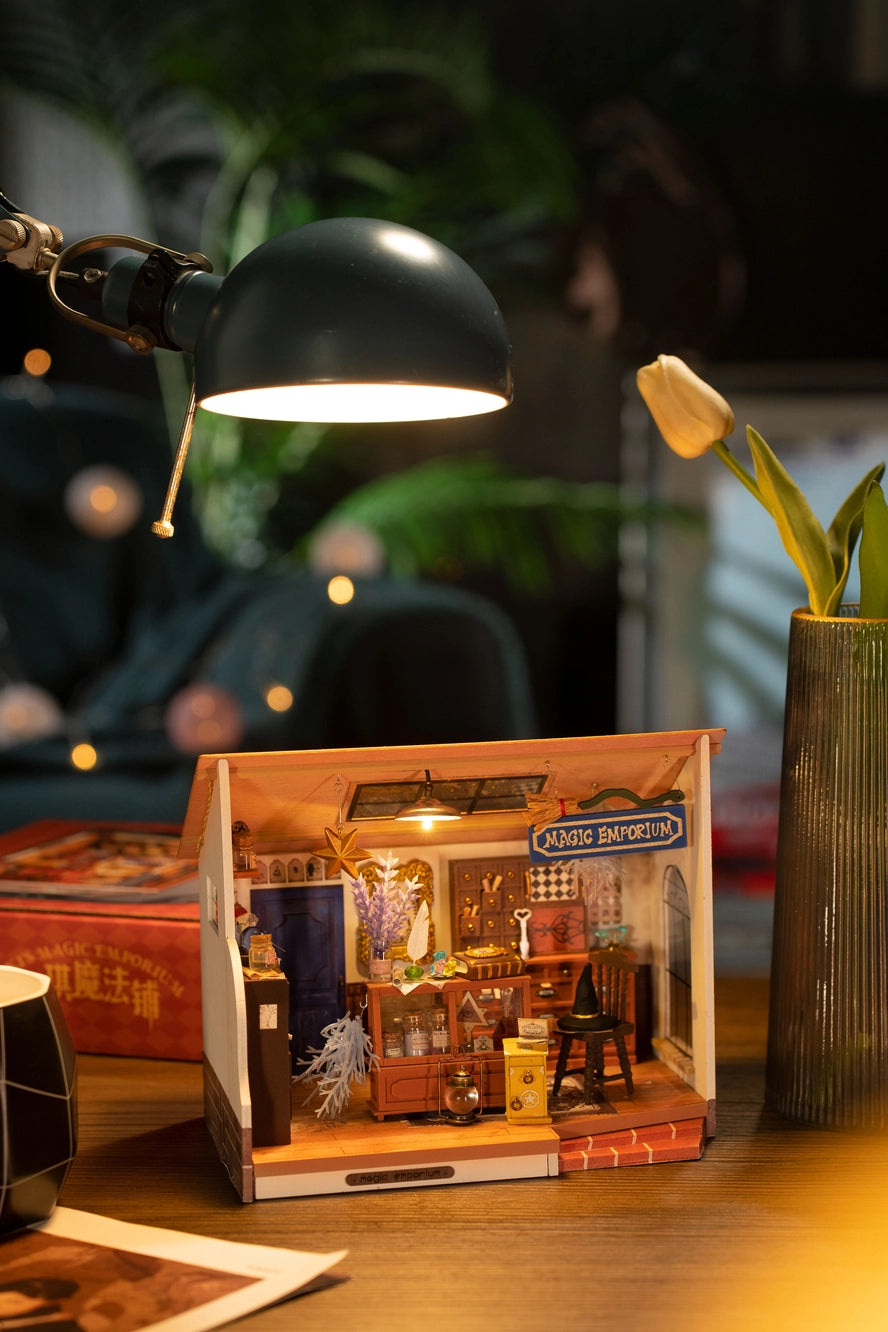 Kiki's Magic Emporium Diy Miniature House Wooden