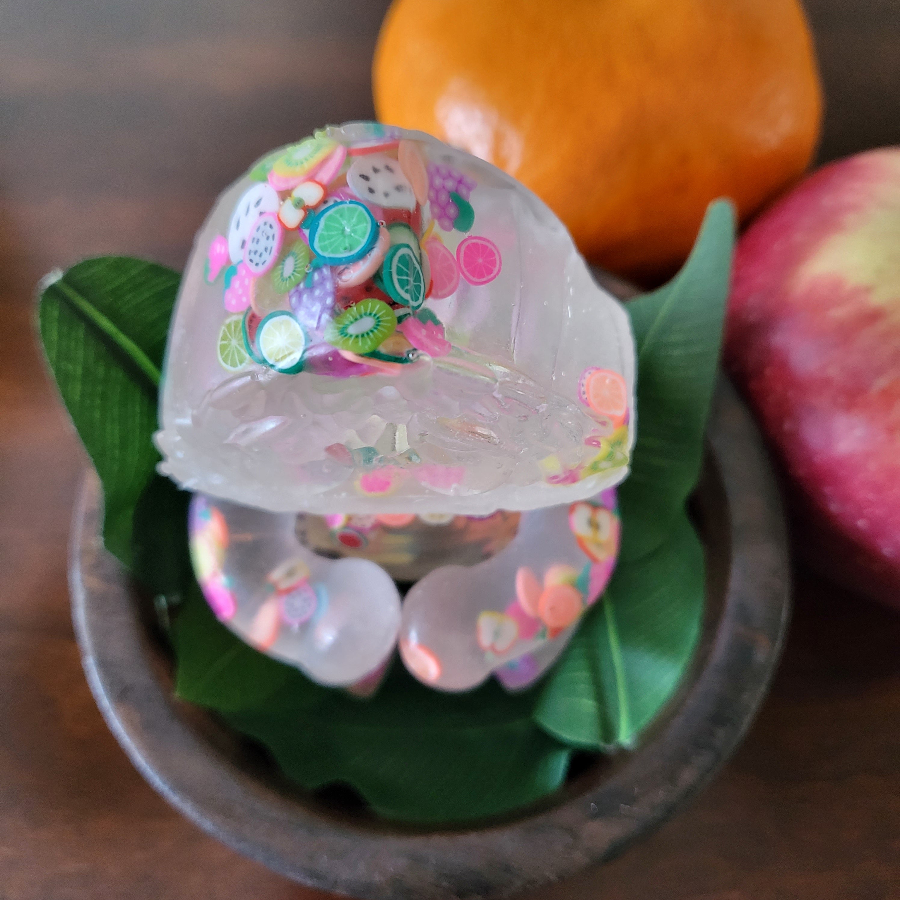 Clear With Stuff Inside - Fruit Salad by Bunny Mischief