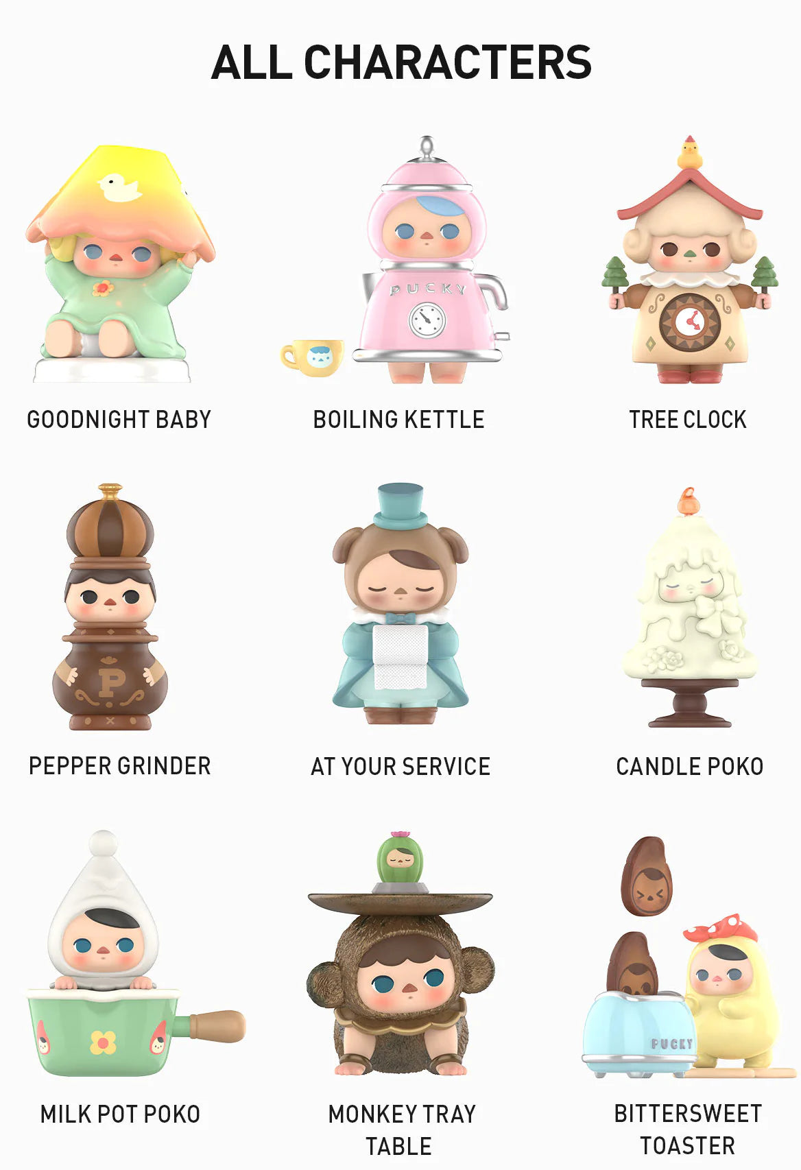 PUCKY Home Time Blind Box Series