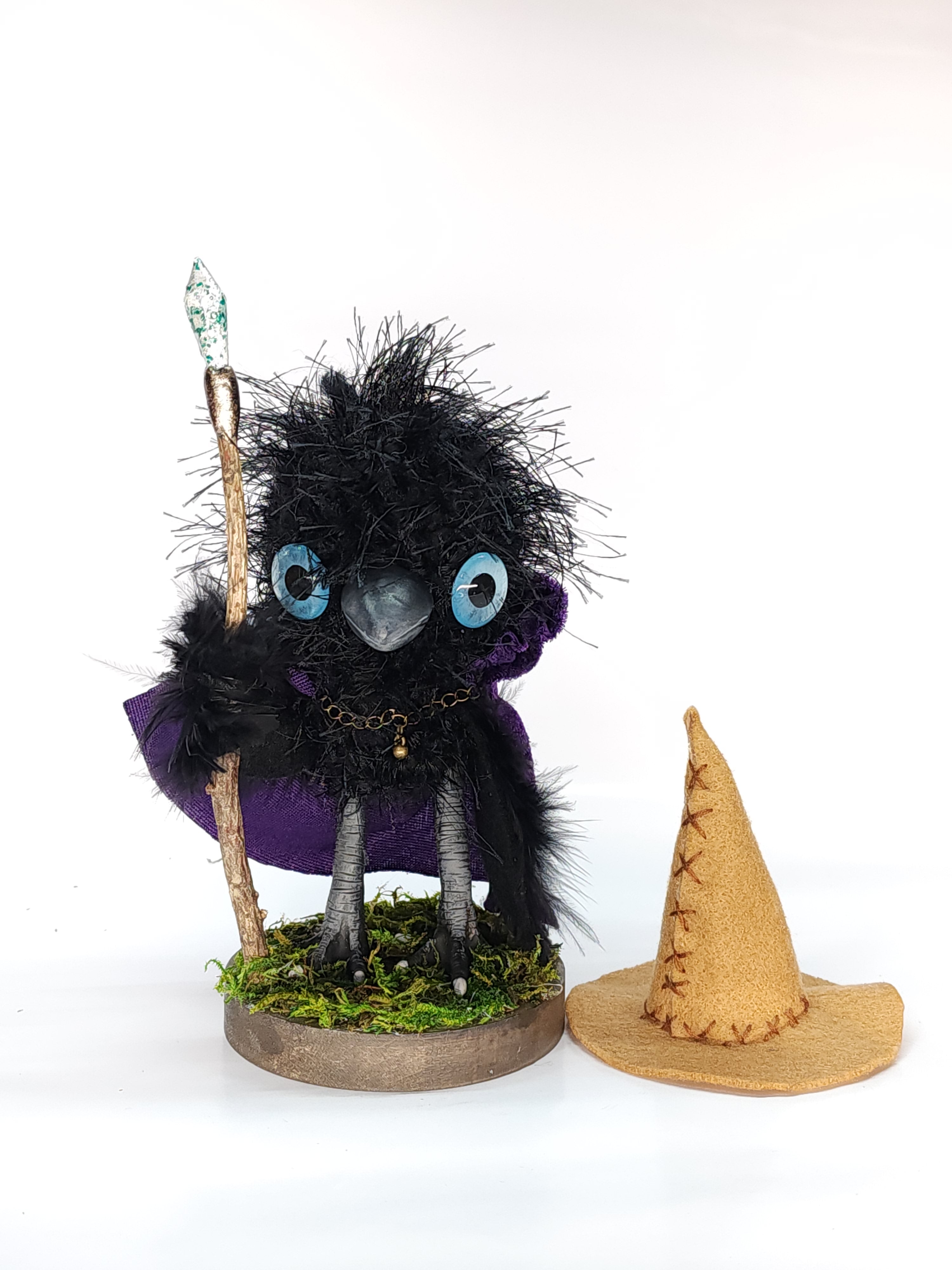 Enchanted Grove - Crow Wizard by Coven of Cuteness