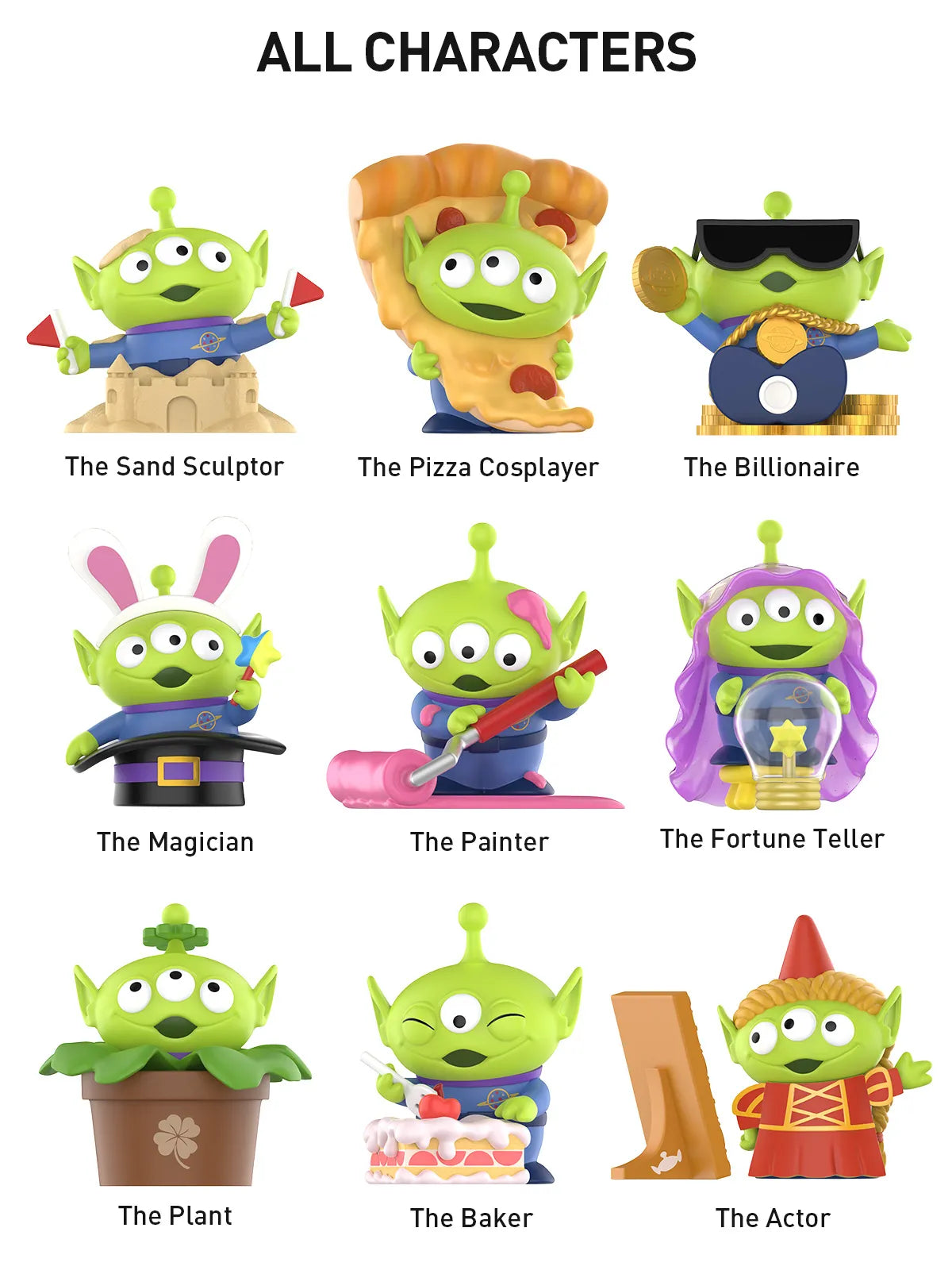 Disney/Pixar Alien-Immersive Experience Blind Box Series Disney/Pixar Alien-Immersive Experience Blind Box Series