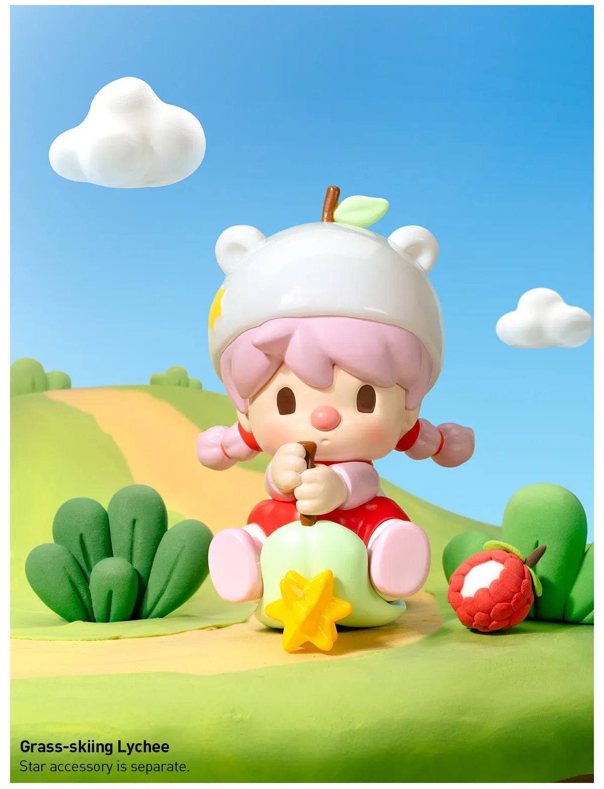 Sweet Bean Fruit World Adventure Series Figures
