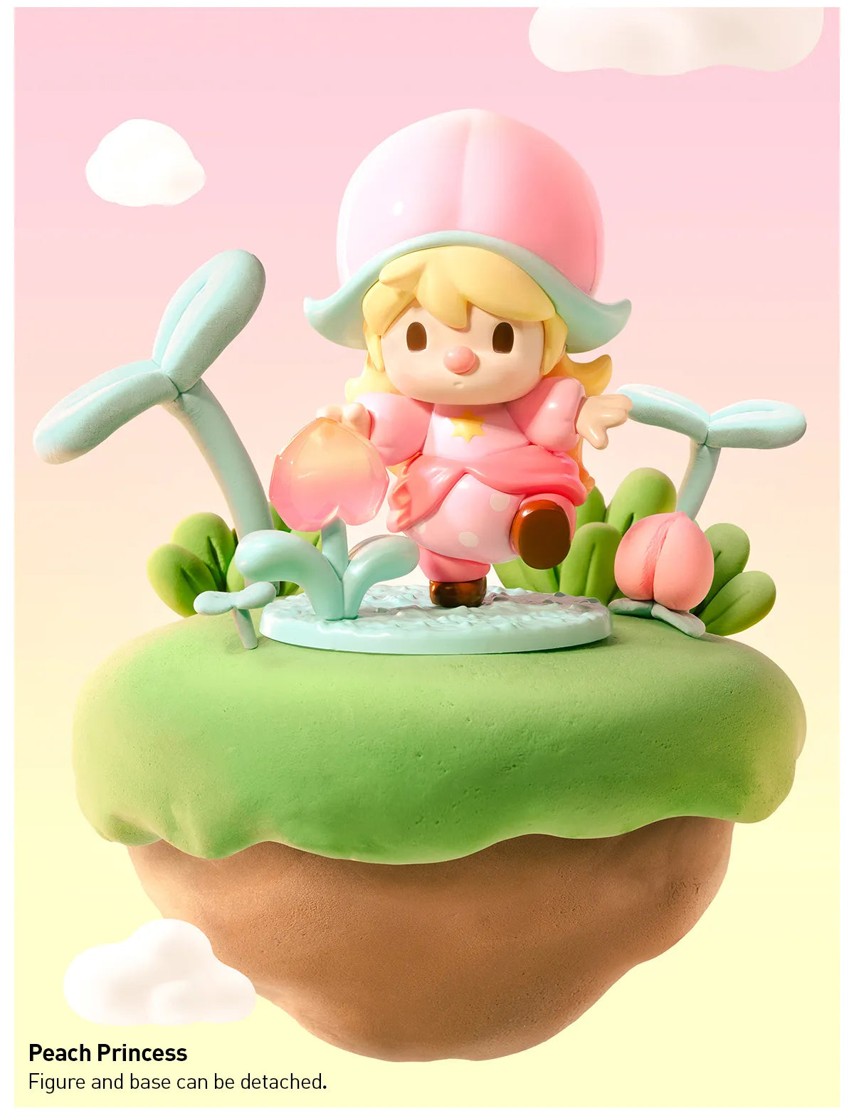 Sweet Bean Fruit World Adventure Series Figures