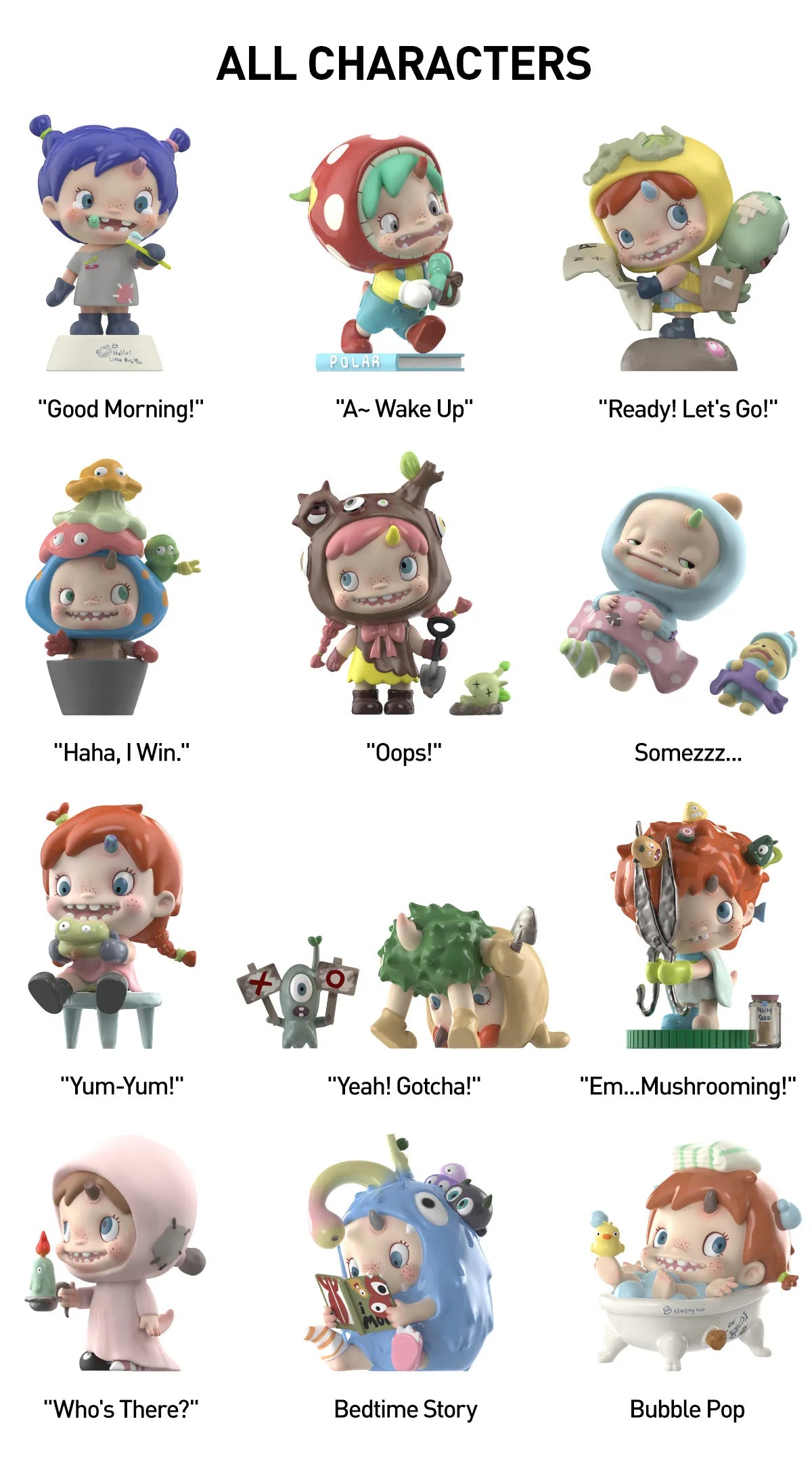 POLAR - HELLO POLAR Season 1 Series Figures