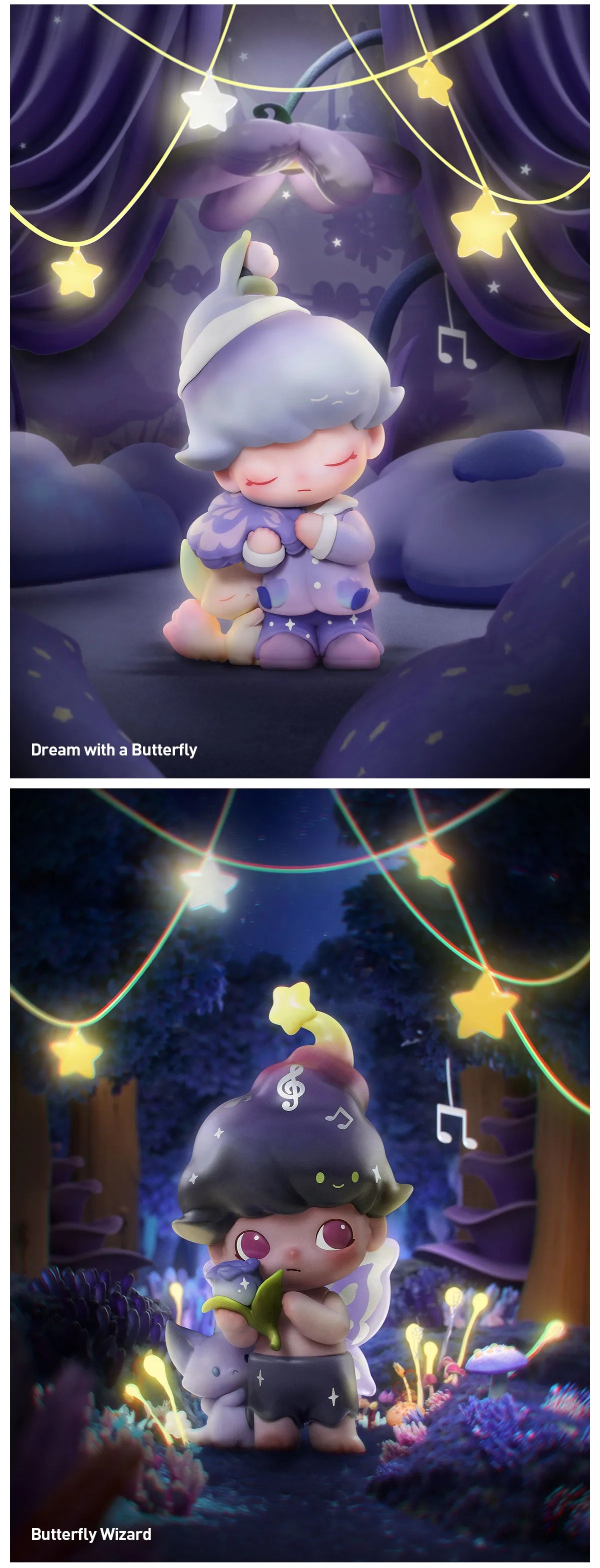 Strangeness Dimoo DIMOO Weaving Wonders Series Figures