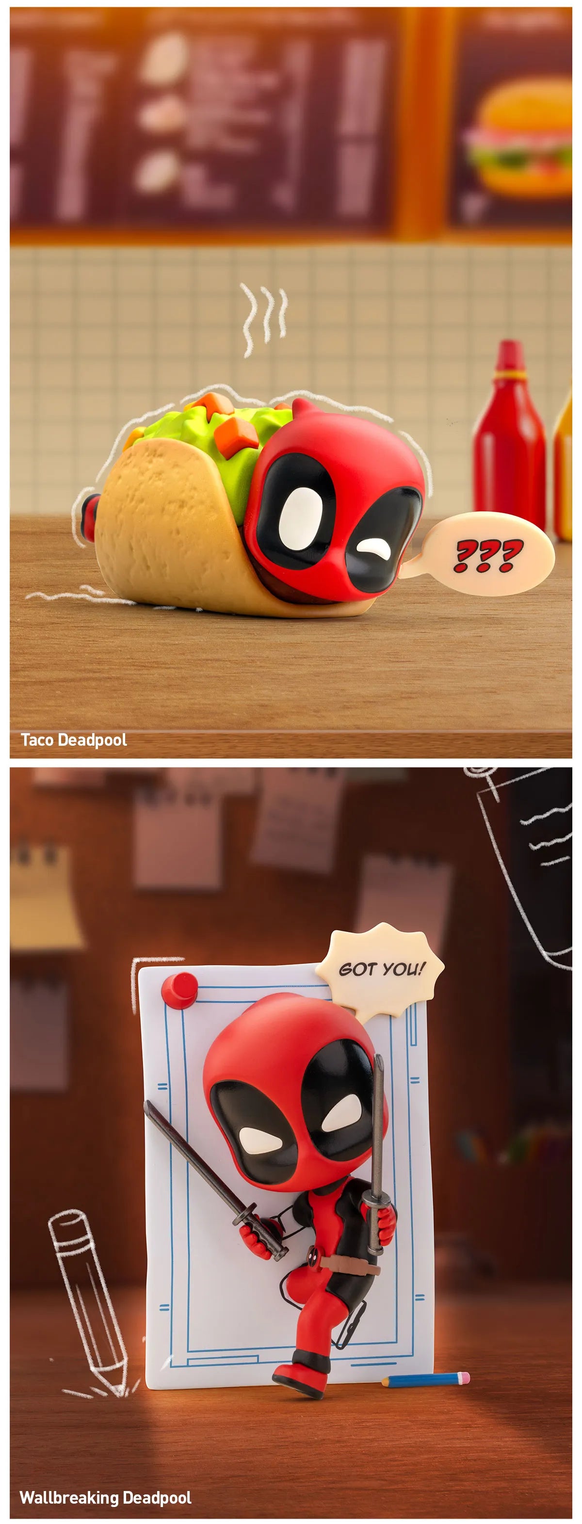 Marvel Deadpool Series Figures