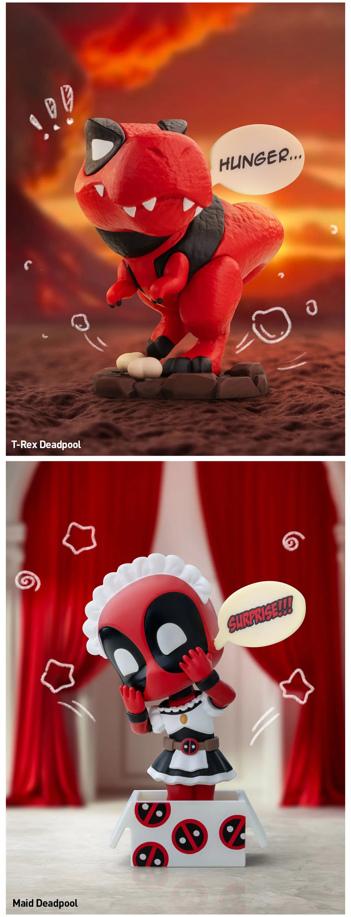 Marvel Deadpool Series Figures